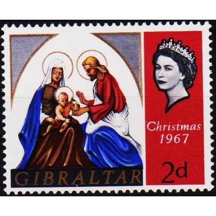 Gibralta. 1967 2d S.G.217 Unmounted Mint
