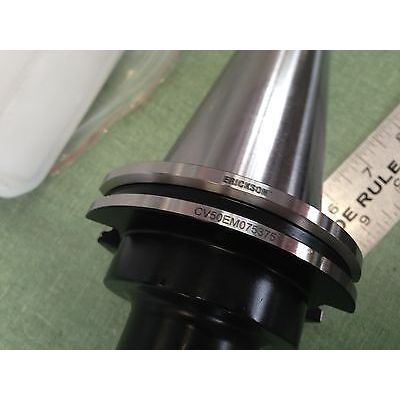ERICKSON CV50EM075375 CAT-50 MILLING TOOL HOLDER, BORE: 19mm, GAGE: 4" ,TC