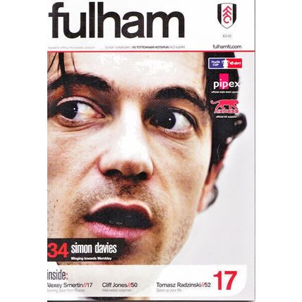 FULHAM v TOTTENHAM HOTSPUR FA CUP 5TH ROUND 2006/07