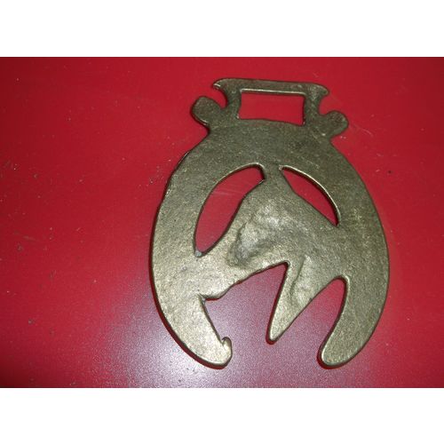 HORSE BRASS / PORLOCK HORSE SHOE SHAPE (03/01)