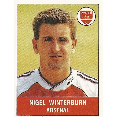 Panini's Football 1991 Sticker Collection, Sticker No. 16 - Winterburn