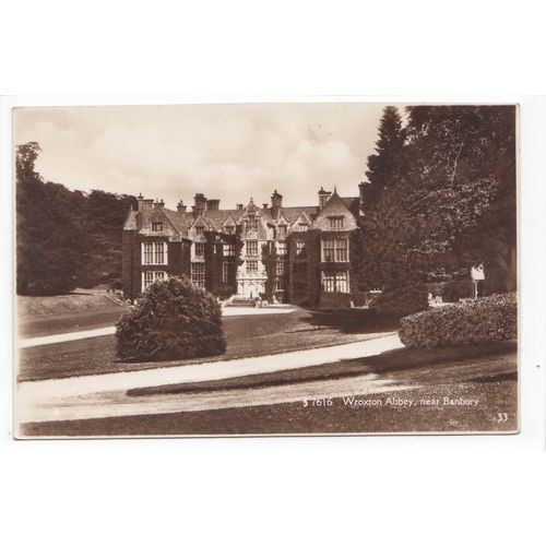 Wroxton Abbey Nr Banbury Oxfordshire Kingsway Postcard