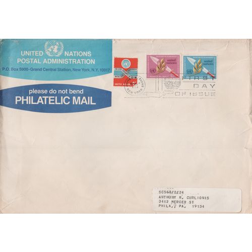 United Nations 1973 Disarmament Decade FDC see others
