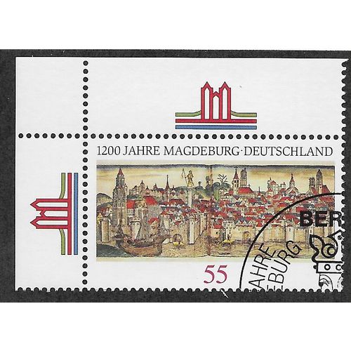 GER 2005 55c '1200TH ANN OF MAGDEBURG '(CORNER MARGIN) FINE USED (EBID53-670)