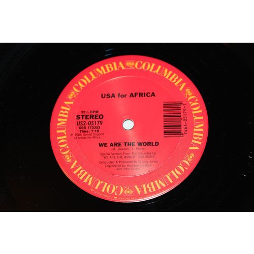 WE ARE THE WORLD /Quincy Jones-GRACE-12" Various Artists Single with Original Co