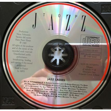 Top Jazz Ladies Cd