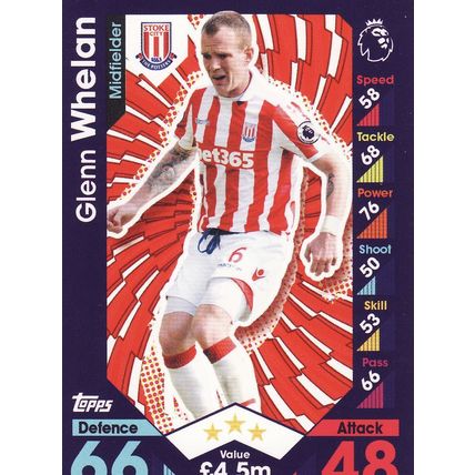 Match Attax 2016/2017 243 Glenn Whelan Stoke City