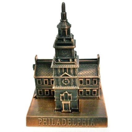 Independence Hall Philadelphia Die Cast Metal Collectible Pencil Sharpener