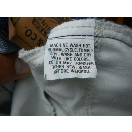 Levi 515 Jeans 42 x 30 Made in USA Blue Denim
