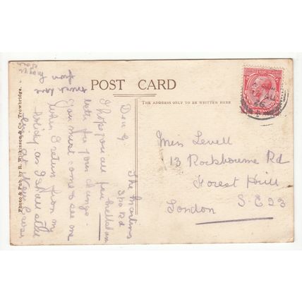 Melksham Church Postcard 1926 Wiltshire