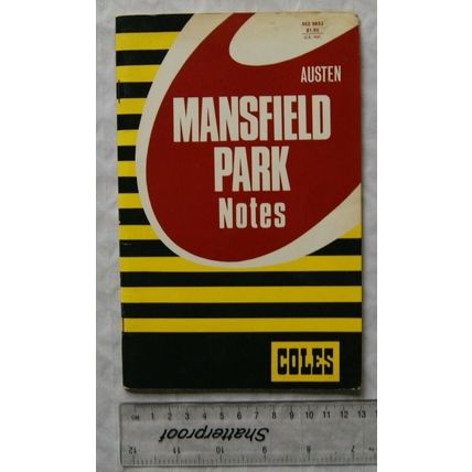 Coles Jane Austen Mansfield Park Notes