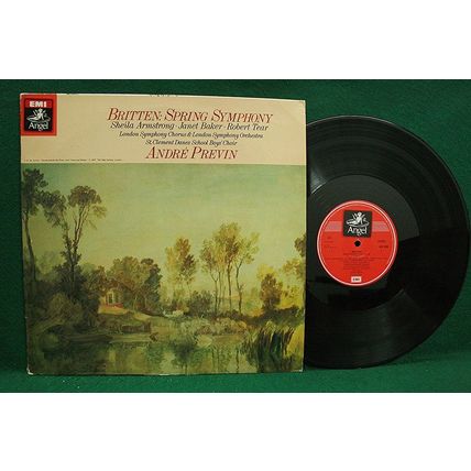 Andre Previn/Armstrong/Baker/Tear - Britten: Spring Symphony - ASD 3650 - NM
