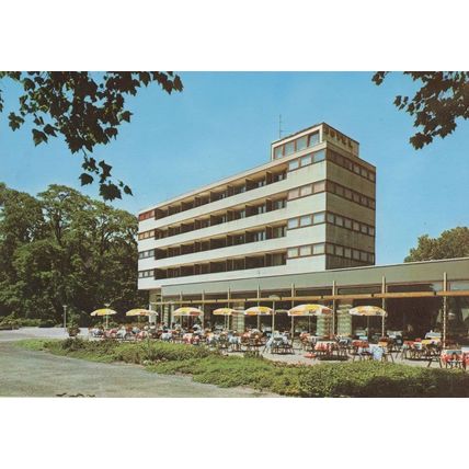 Hotel Restaurant Rombergpark Dortmund Germany Postcard