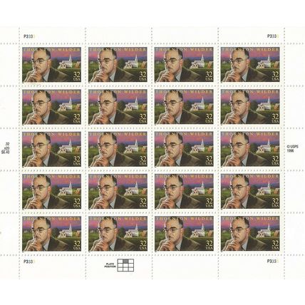 Thornton Wilder Twenty 32 Cent Postage Postage Stamps Scott 3134
