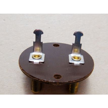 Belling Lee L1116/P 2 Pin Vintage Power Chassis Mount Plug New Old Stock