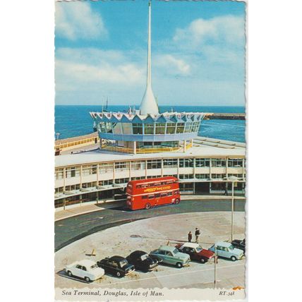 Sea Terminal Douglas Isle Of Man Postcard (QIOM374)