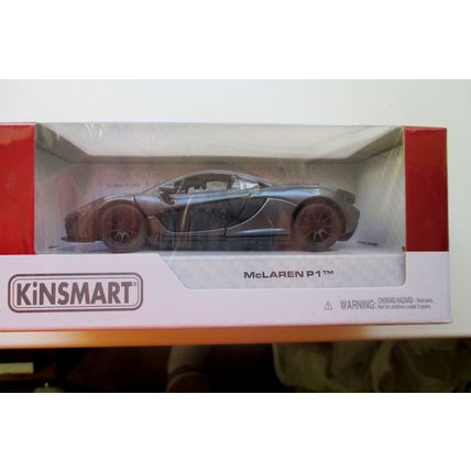 McLaren P1 Car Model 1/36 (Silver)