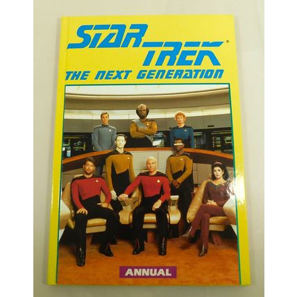 Vintage Star Trek The Next Generation Annual 1992 HB Unclipped Very Good