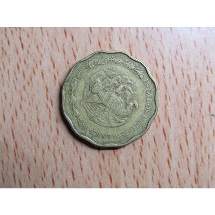 Mexico 1993 50 Centavos Coin