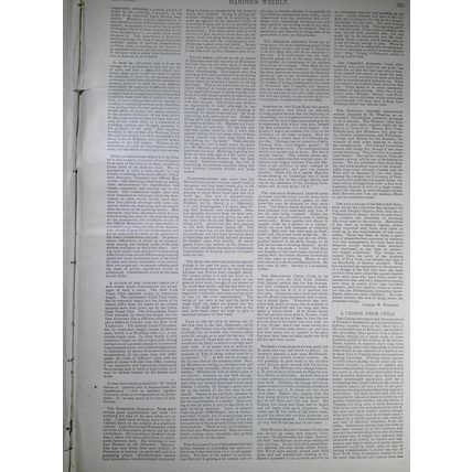 Harper's Weekly May 9, 1891. The Horse from ranch to market; Carnegie Hall; etc