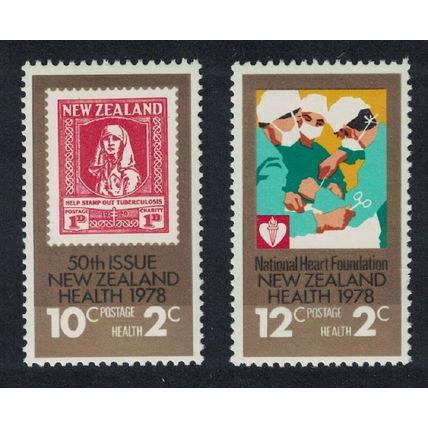 New Zealand Health Stamps 2v 1978 MNH SG#1179-1180 Sc#B101-B102