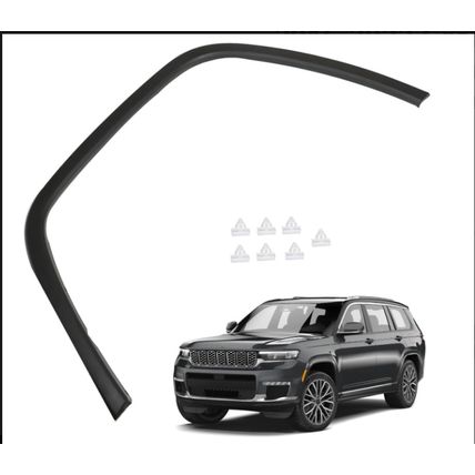 2016-2022 Grand Cherokee , Front Left -Wheel opening, moulding (Black ) 39% Off