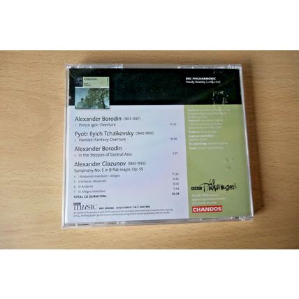 BBC Philharmonic - Glazunov Symphony No.5 / Borodin / Tchaikovsky CD (2007) NEW.