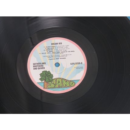 THE SUTHERLAND BROTHERS AND QUIVER, DREAM KID VINYL LP .