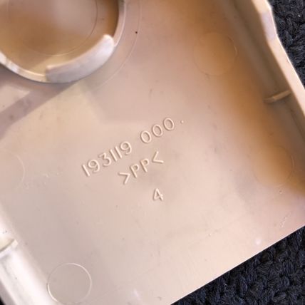 Land Rover LR2 LR003483 Back Seat Frame Mount Cover Bezel Beige
