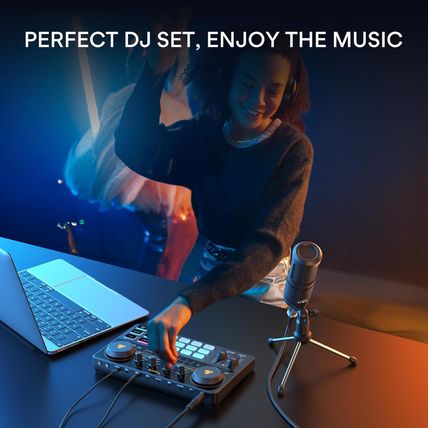 MAONO Podcast Equipment Bundle Audio Mixer All-In-One Podcast Production Studio