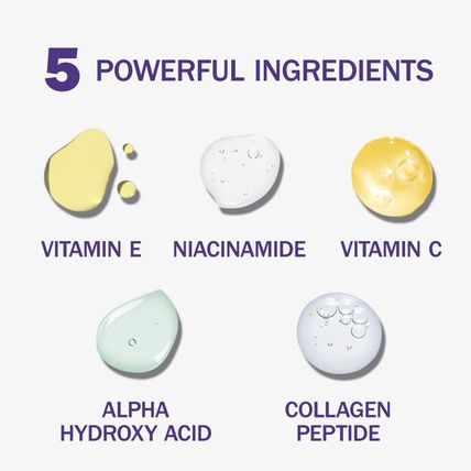 Olay Super Serum - Vitamin C & E, Niacinamide, Collagen Peptide, AHA - Glass Ski