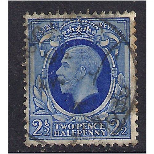 GB 1935 KGV 2 1/2d Blue stamp SG 443 (C385)