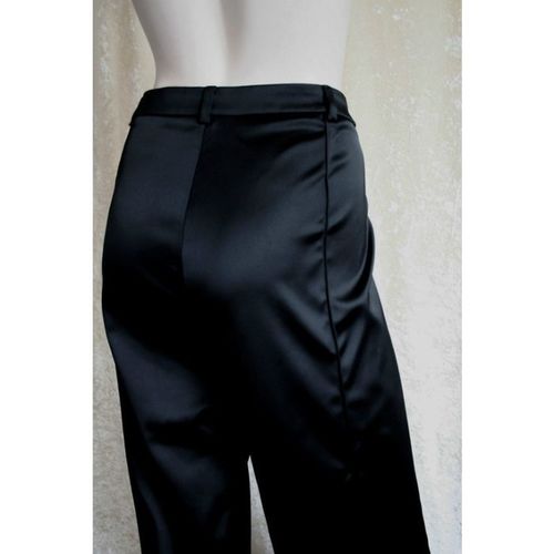 Karen Millen Black Evening Trousers Size 16 Womens New with Tag