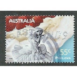 AUS 2009 55c 'JUST DESSERTS - PAVLOVA' FINE USED (EBID34-830)