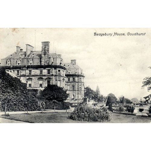 Kent - GOUDHURST - Bedgebury House - PPC - c.1910/12