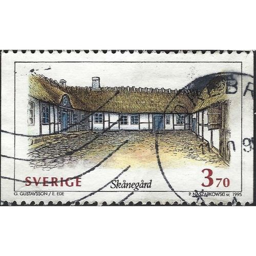 SWEDEN, Houses, Ilstorp, 17th century, brown 1995, 3.70Kr