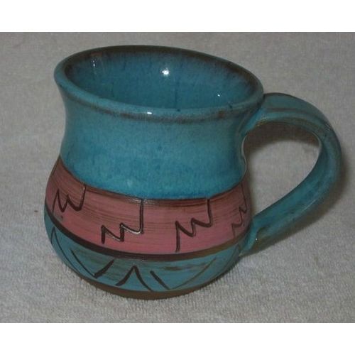 A & A Pottery Salida Colorado Stoneware Coffee Mug
