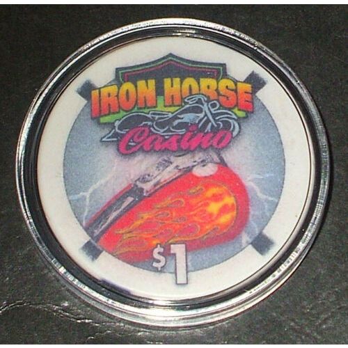 Iron Horse $1. Casino Chip - Everett , Washington - 2005