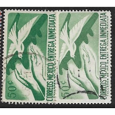 1956/1971 Michel 1070x+1070y - fine used (o) - normal and fluor
