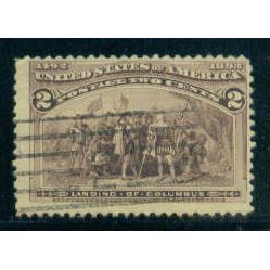 Used 231b 2c Landing of Columbus Just Clears T1145