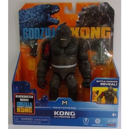 GODZILLA vs. KONG ' KONG with FIGHTER JET ' figure (2021)