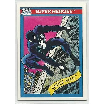 1990 MARVEL UNIVERSE series 1 card # 2 SPIDER-MAN (1990)
