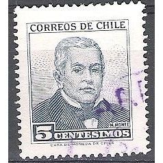 Chile 1960 Michel 564 O Cote (2005) 0.20 Euro Manuel Montt Cachet rond