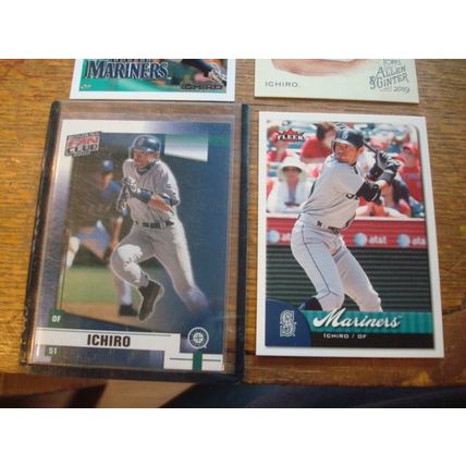 2002-2018, 6-Premium Cards, Ichiro, Includes 2nd year