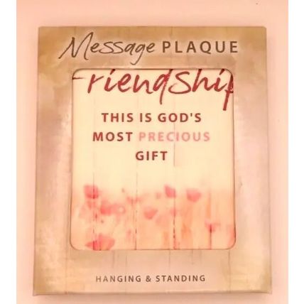 Friendship Plaque Wall & Standing This is Gods Most Precious Gift Christian