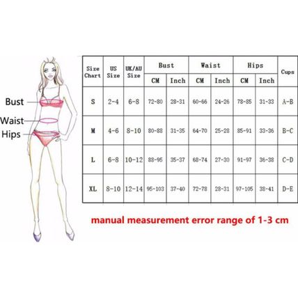 New Women's Solid Sexy Color Halterneck Metal Ring Two-piece Bikini