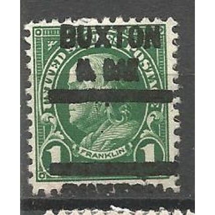 PRECANCEL-T&T N.D., BUXTON 568 ON 1c