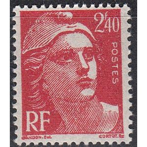 France 1945 Michel 687 Neuf ** Cote (2008) 0.60 € Marianne de Gandon