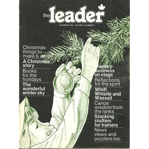 Scouts Canada Leader Magazine December 1982 Volume 13 Number 4 Christmas Bells