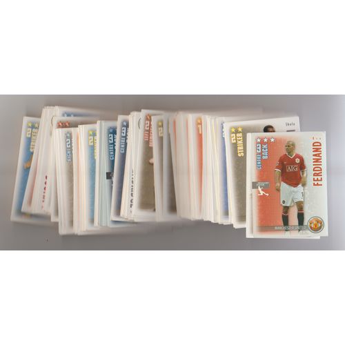 Shoot Out Football cards 2006 x 100 assorted includes Rio Ferdinand & Amoebi